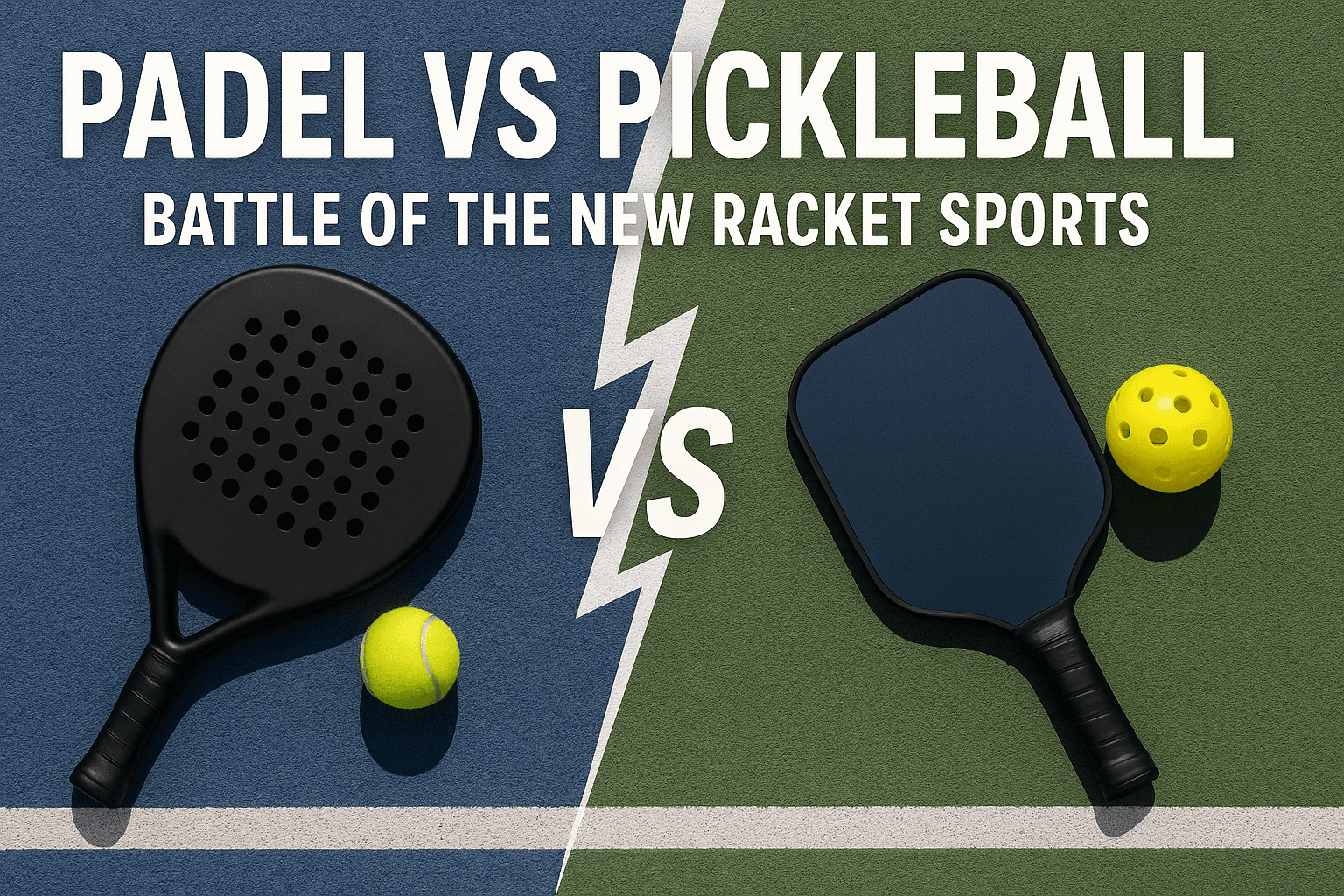 Padel vs. Pickleball: Battle of the New Racket Sports