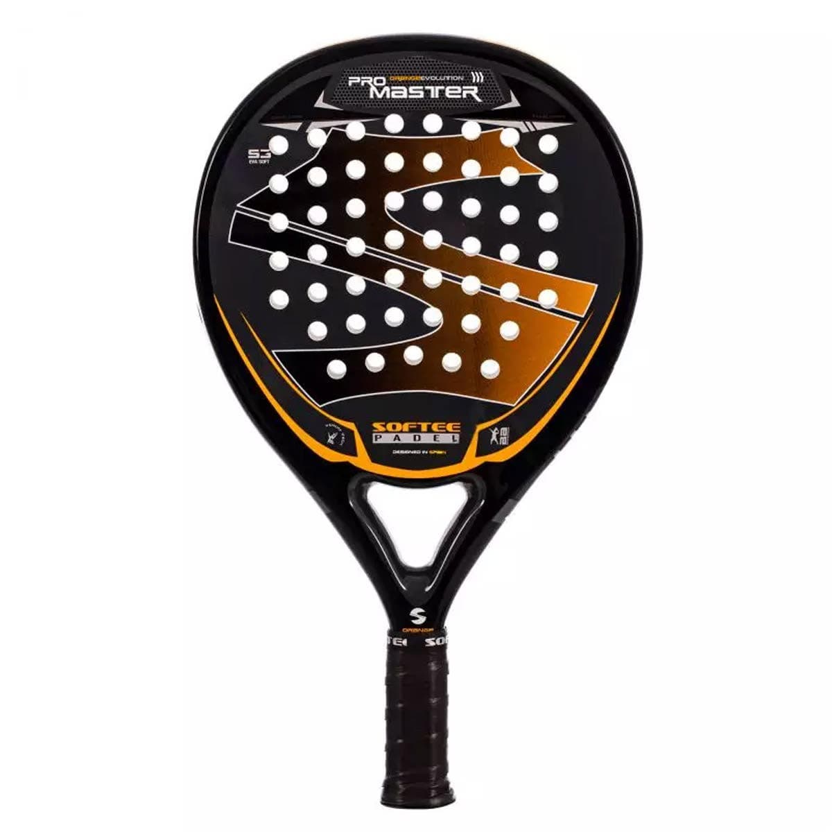 ORANGE SOFTEE PRO MASTER EVOLUTION PADEL RACKET - view 1